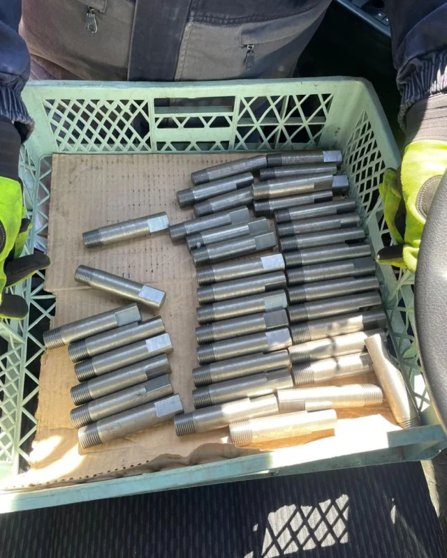 Fabricación de tapones NPT en distintos diámetros según estándar. Estos elementos son suministrados a clientes para la normalizacion de equipos estáticos (intercambiadores de calor). Para así poder realizar el cierre del equipo y sus pruebas hidrostáticas.